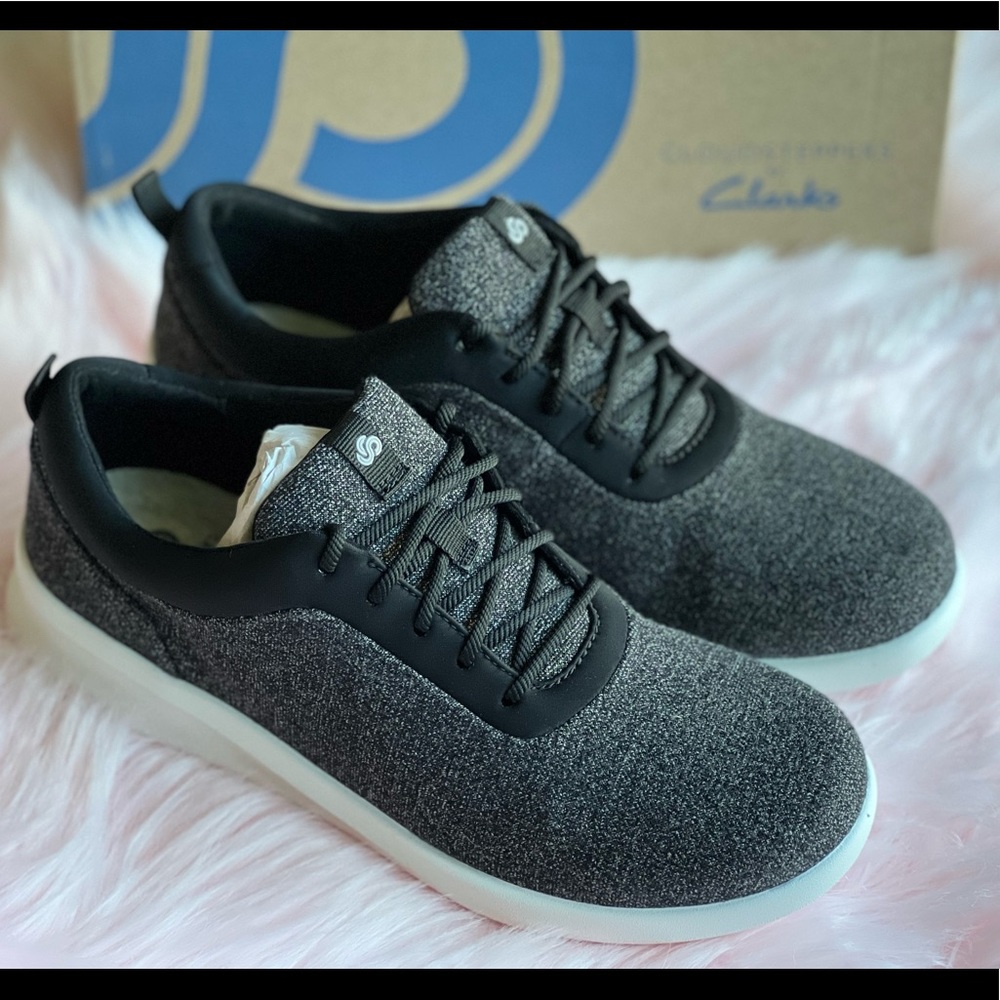 New Clarks Sillian 2.0 Pace Black Textile Combi - Picture 11 of 13